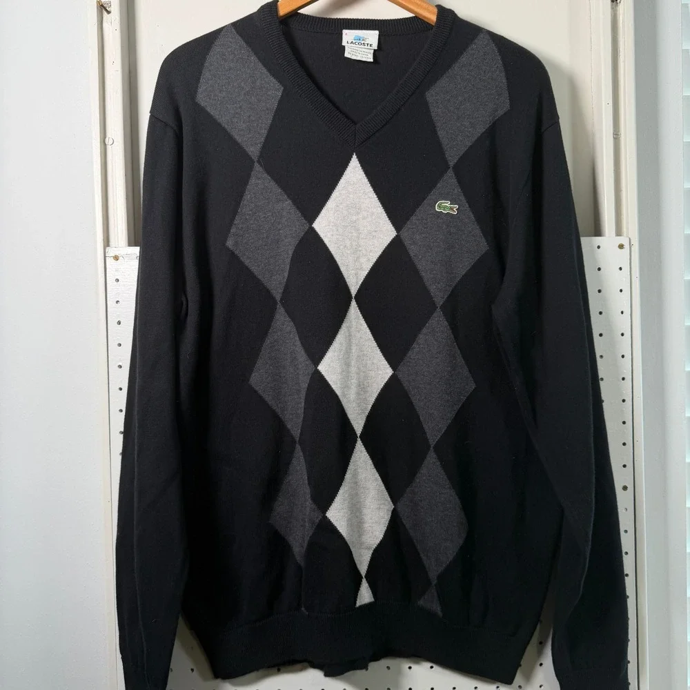 Lacoste neck sweater